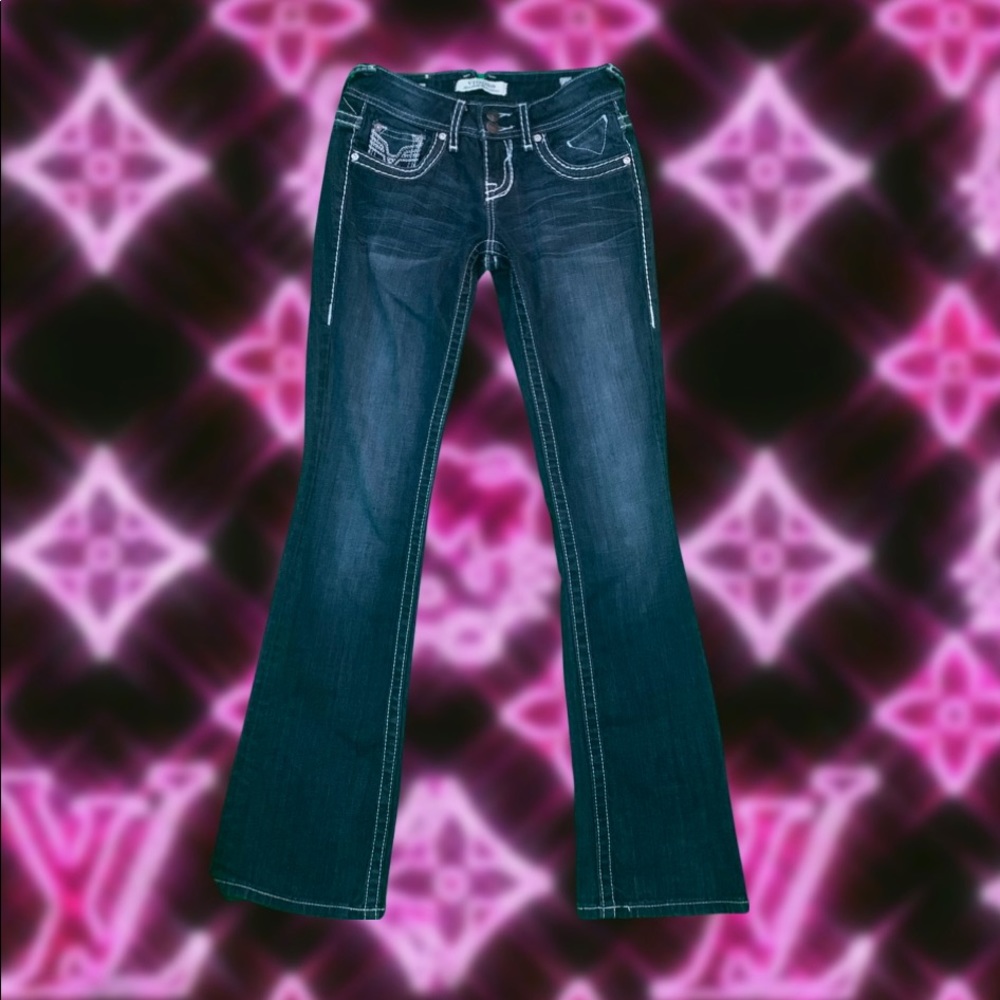 Y2k low rise VIGOSS jeans .